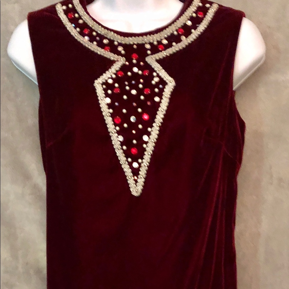 Vintage 1930’s Handmade Velvet Dress